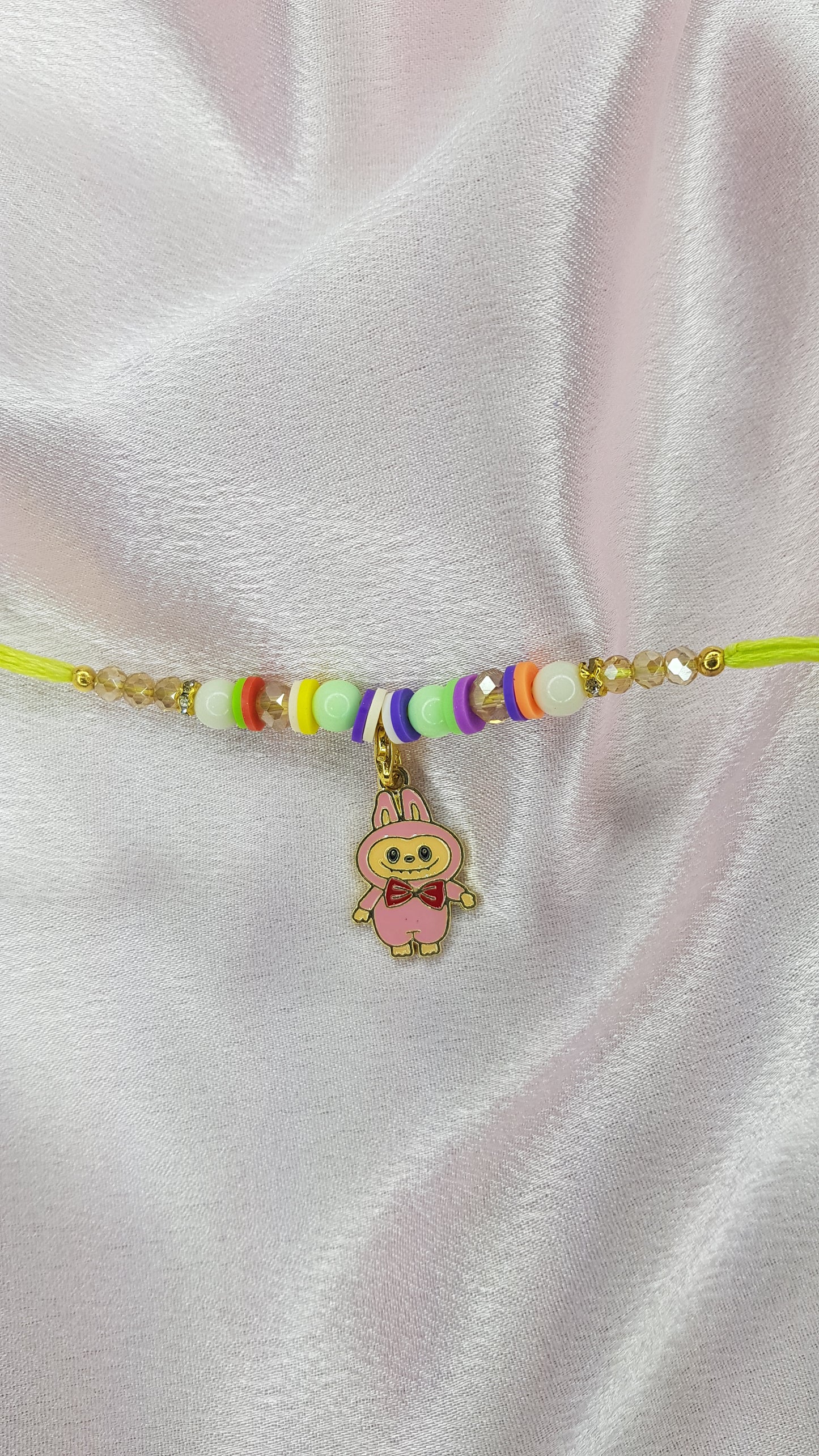 Labubu Orange Rakhi
