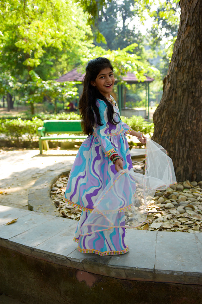 Gotta Patti Kurti Sharara Set With Dupatta