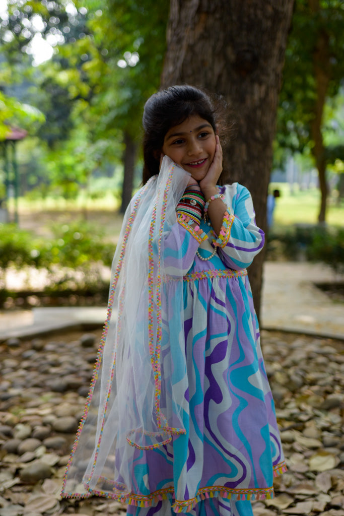 Gotta Patti Kurti Sharara Set With Dupatta
