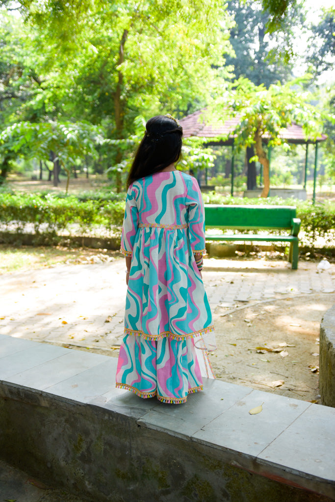 Gotta Patti Kurti Sharara Set With Dupatta