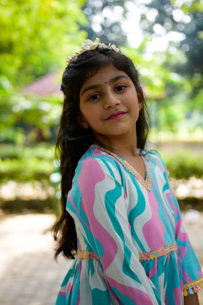 Gotta Patti Kurti Sharara Set With Dupatta