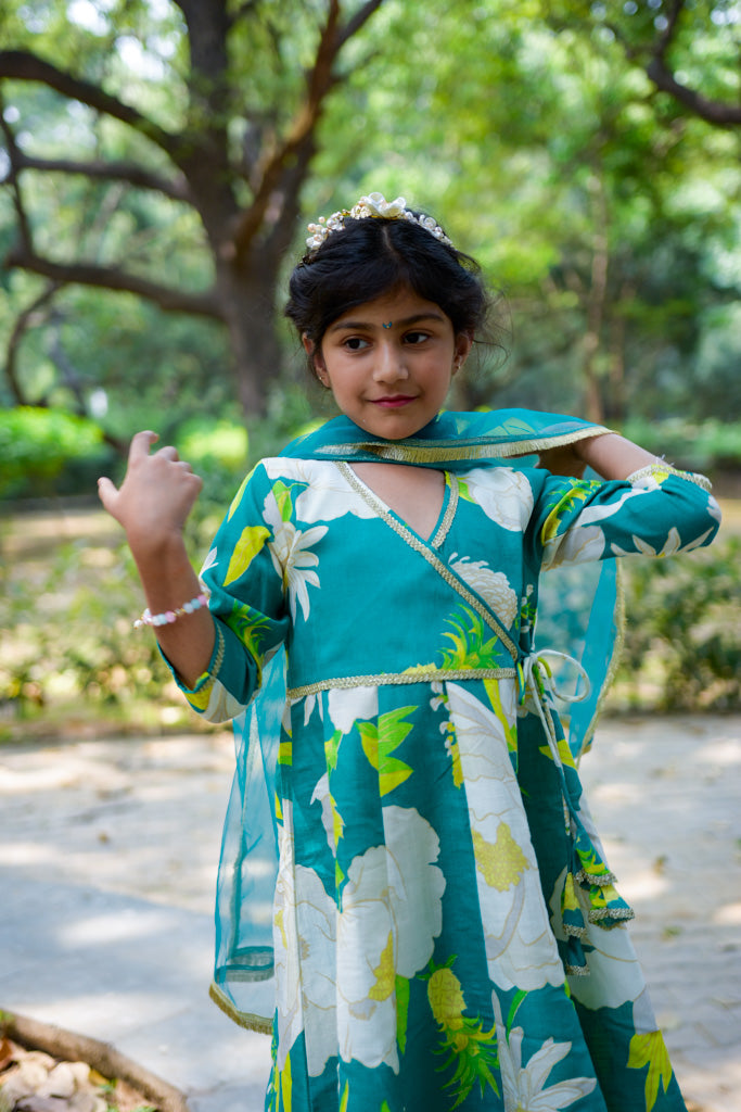 Gotta Patti Kurti Sharara Set With Dupatta