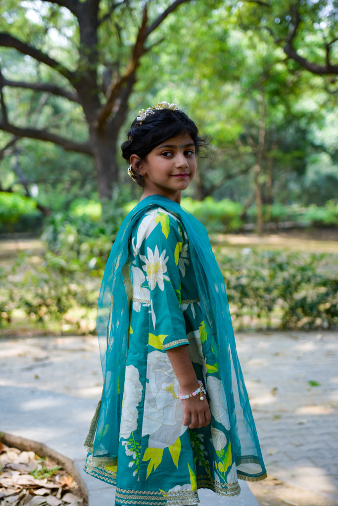Gotta Patti Kurti Sharara Set With Dupatta