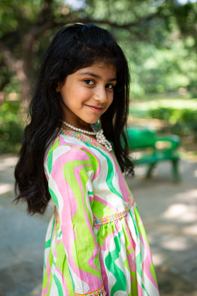Gotta Patti Kurti Sharara Set With Dupatta