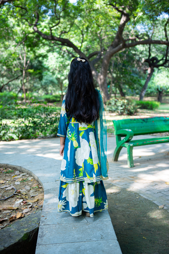 Gotta Patti Kurti Sharara Set With Dupatta