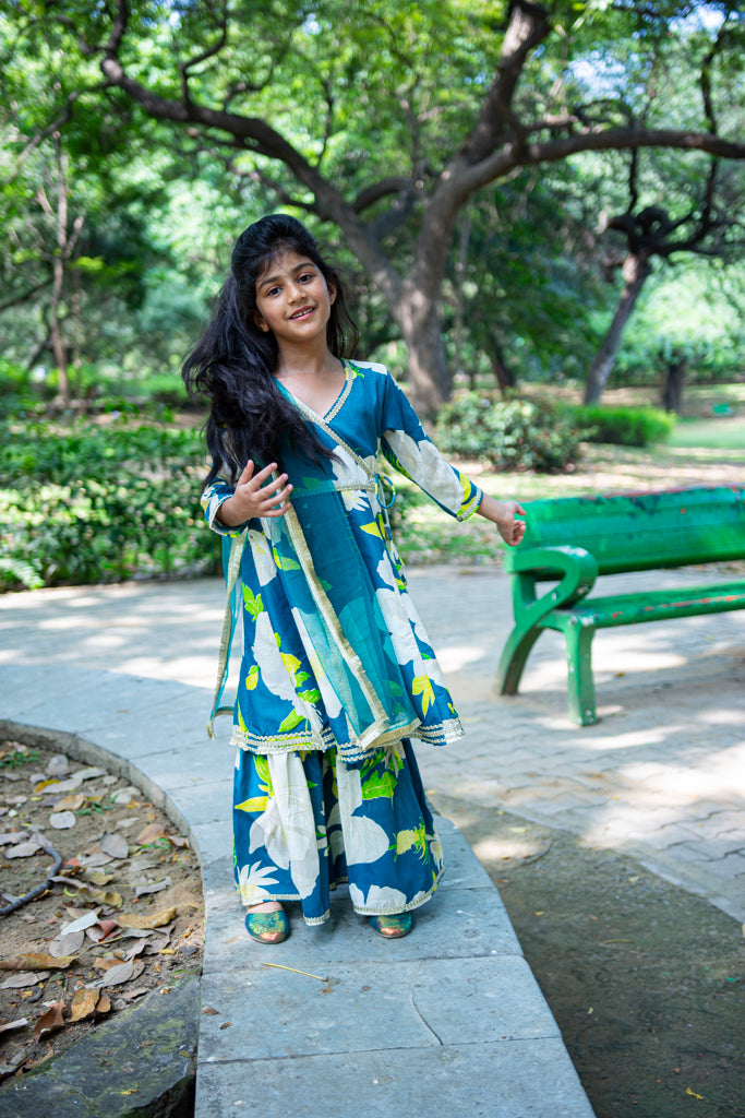Gotta Patti Kurti Sharara Set With Dupatta