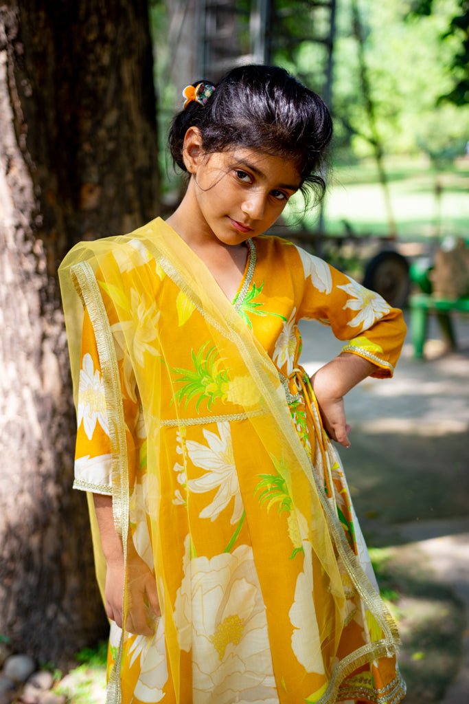 Gotta Patti Kurti Sharara Set With Dupatta
