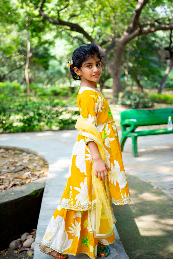 Gotta Patti Kurti Sharara Set With Dupatta