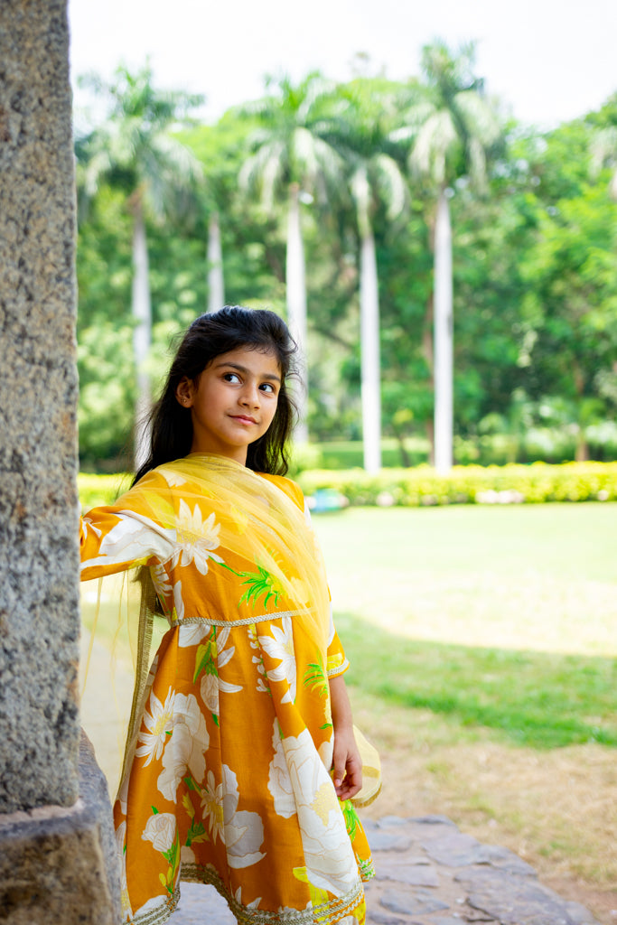 Gotta Patti Kurti Sharara Set With Dupatta